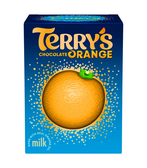 Terry's Chocolate Orange 145 g – Original Milchschokolade mit Orangenöl