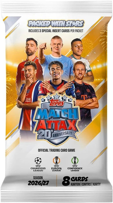 Topps Match Attax UEFA Club Competitions Champions League 2026/2027 – Starter Pack