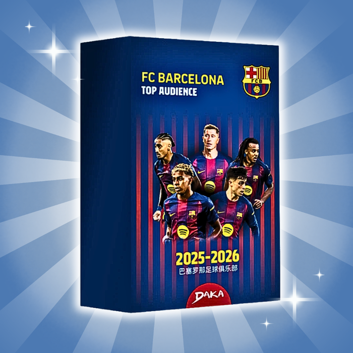 Daka 2025–26 FC Barcelona Top Audience – Hobby Box | Sammelkarten