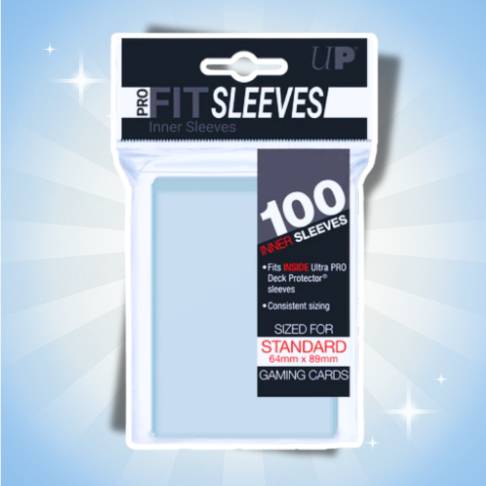 Ultra PRO Pro-Fit Standard Size Innenhüllen – 100 Kartenhüllen