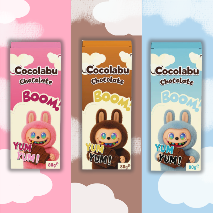 3x Cocolabu – Schokoladen-Kokosriegel, 3x80 g – Cremig & Knusprig