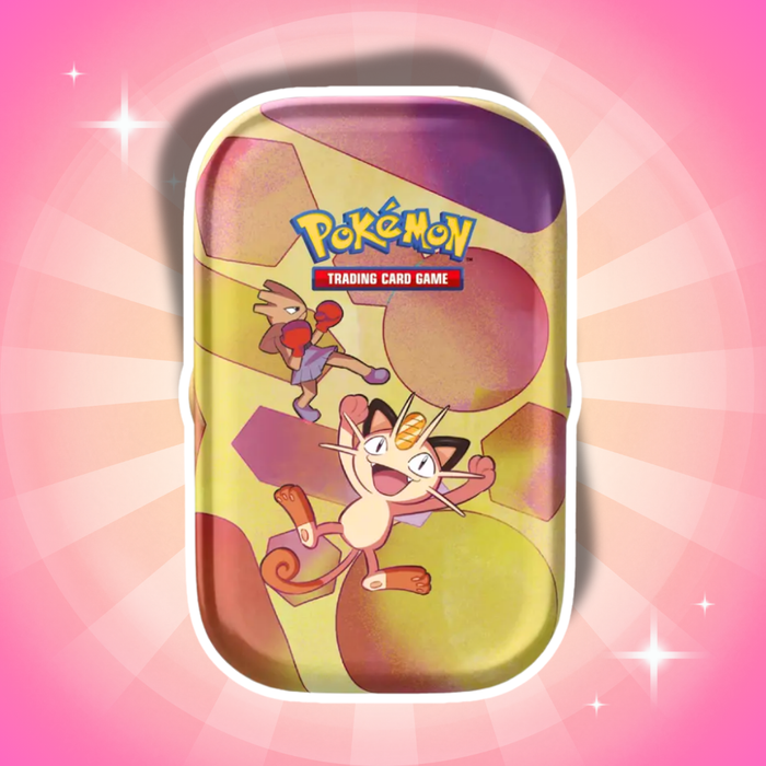 1x Pokémon Karmesin & Purpur 151 Mini Tin Deutsch  – Zufälliges Design