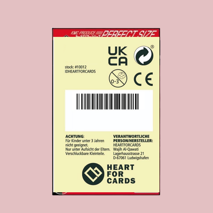 3x KMC Standard Sleeves – Perfect Size (3x100 Sleeves) – Standard Sleeves für Sammelkarten & TCG